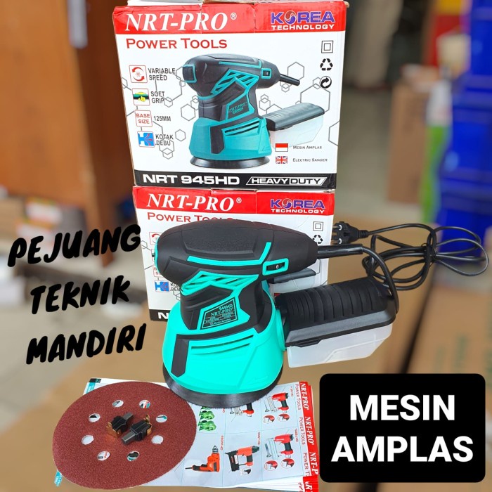 ✅New Ori Mesin Amplas Nrt Pro 945 Hd / Mesin Amplas Sander Kayu Nrt Pro 945Hd Limited