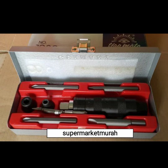 ✅New Ori Obeng Ketok Obeng Mekanik Set 10 Pcs Eye Brand Tjap Mata Germany Terbatas