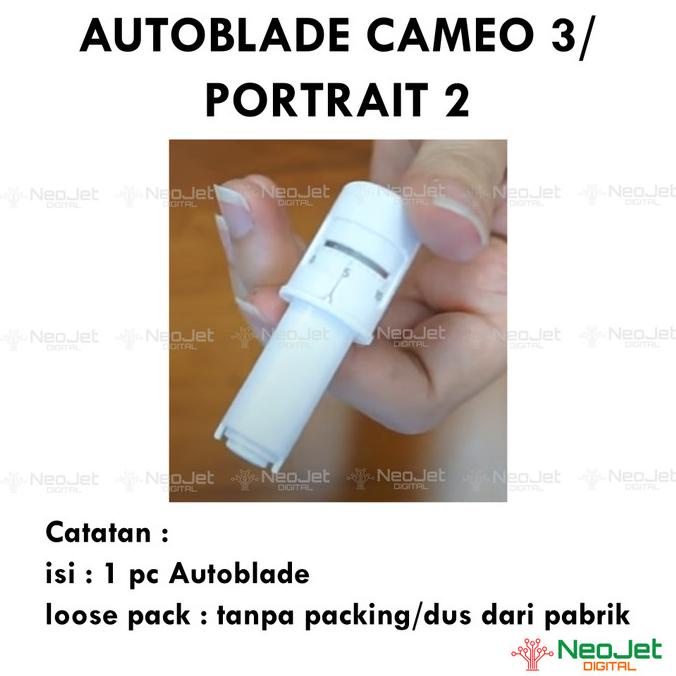 

Pisau Cutting Cameo Auto Blade Autoblade Portrait Original Asli Ori Kode 473