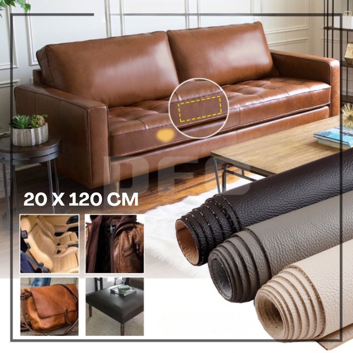 Promo Sticker Kulit Oscar - Kulit Pu Stiker Sofa Isolasi Lakban Berperekat