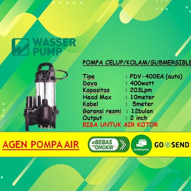 Pompa Celup Air Kotor Wasser Pdv-400Ea / Pompa Air Kotor Pdv-400Ea