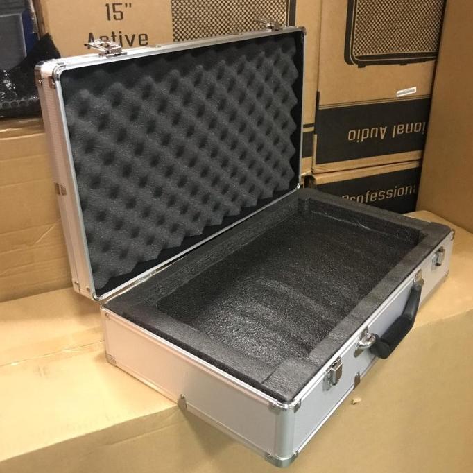Koper Box Hardcase Bahan FULL ALUMUNIUM Khusus Microphone