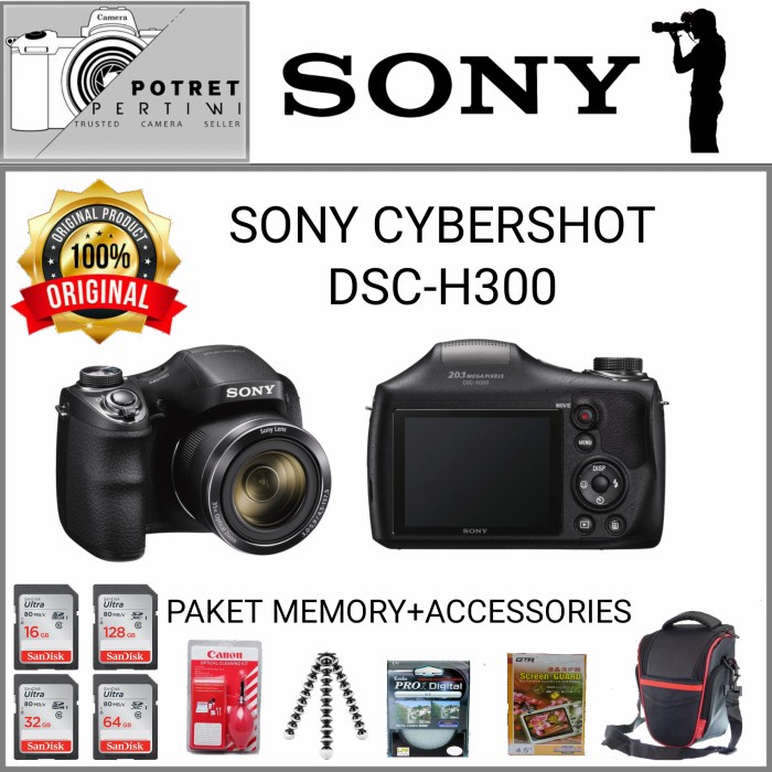 Cybershot Dsc-H300 / Kamera Poet Cybershot Dsc-H300 /
