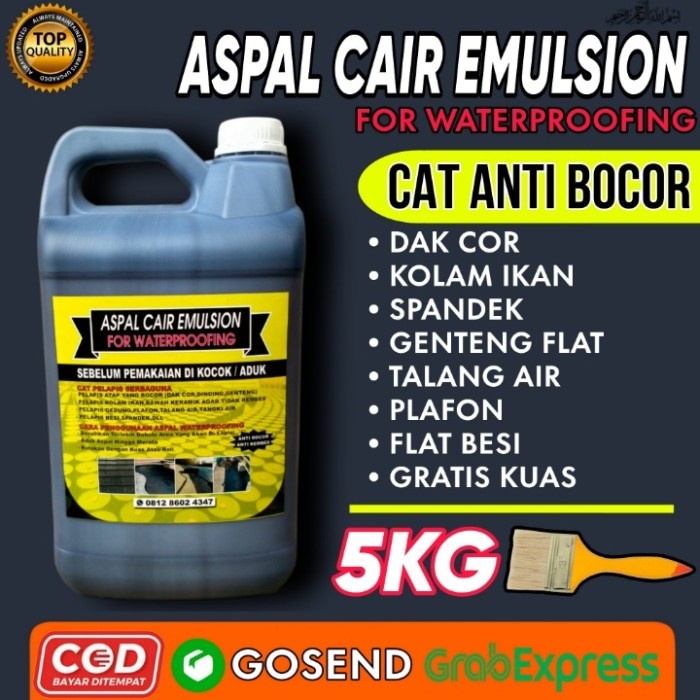 ASPAL CAIR 5KG PELAPIS ANTI BOCOR DAN REMBES