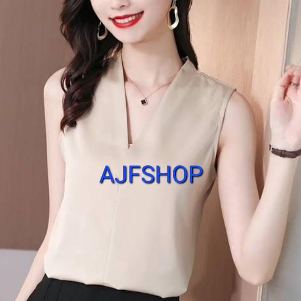 INNER TANPA LENGAN ATASAN WANITA DALAMAN BLAZER