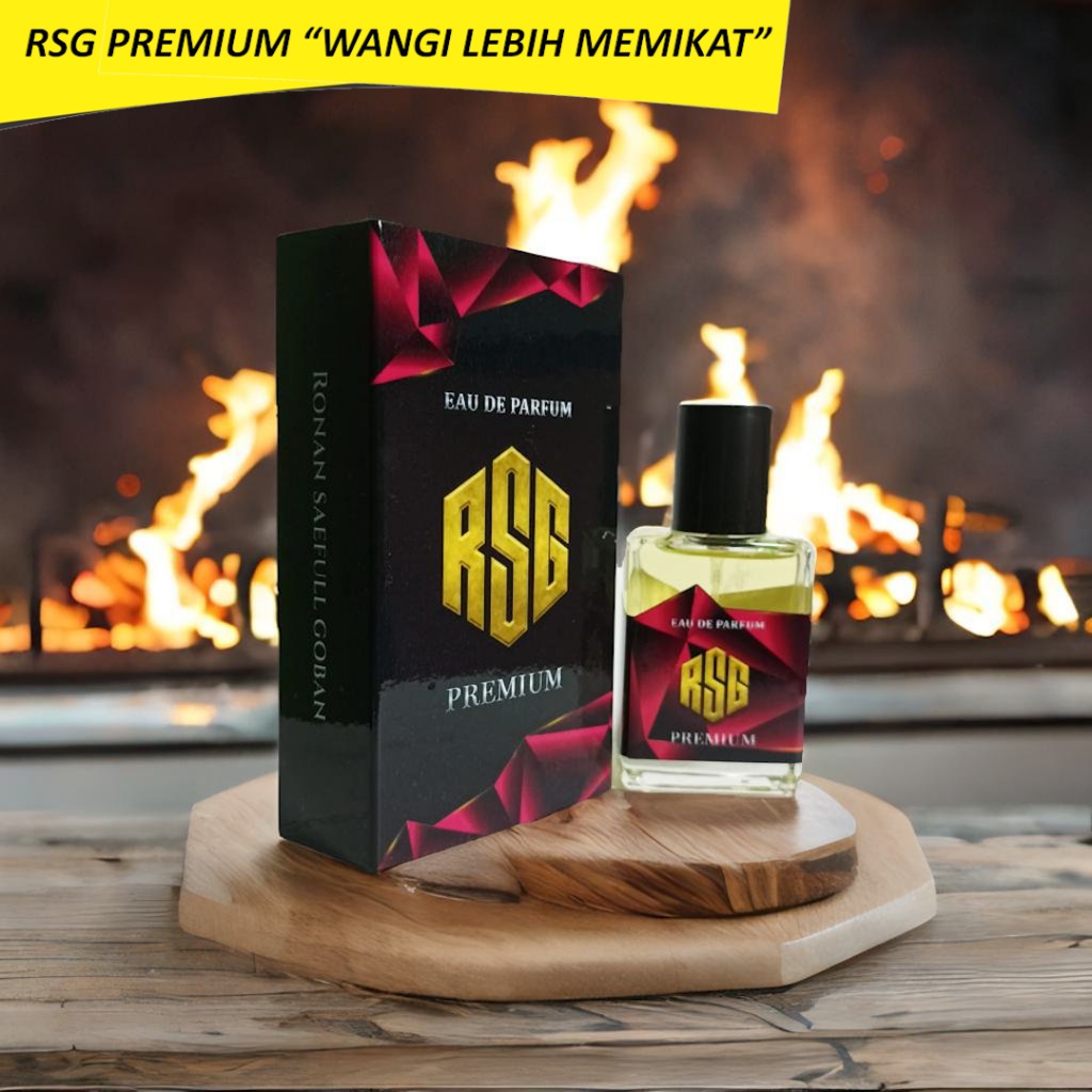 [PREMIUM] BEST PRODUCT Parfum Unisex RSG by Ronan Saifull Goban untuk Pria dan Wanita