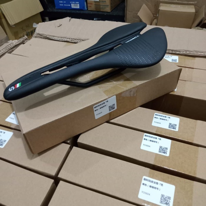 Promo Saddle Roadbike Mtb Sadel Tossek Ultra Light Ringan Dan Nyaman Terbaru