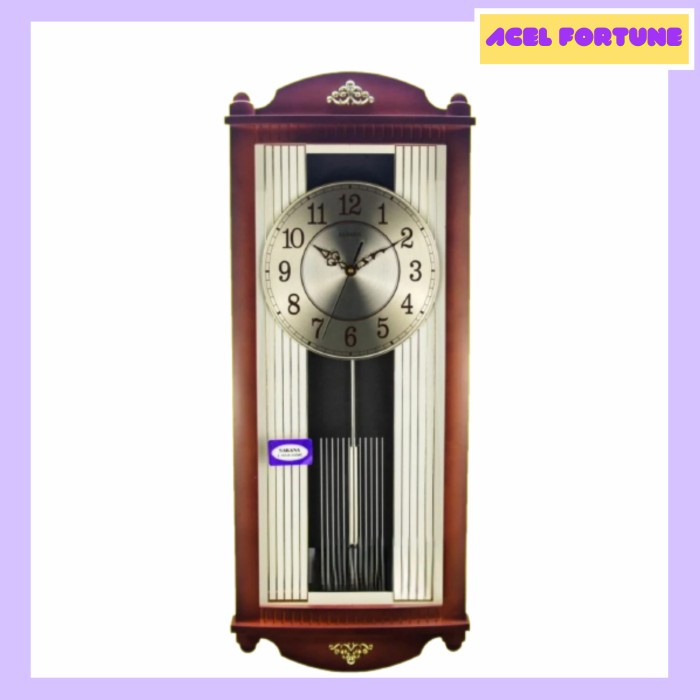 ✅Ready Jam Dinding Melody Bandul Sakana 387 Minimalis Jam Dinding Besar Terbaru