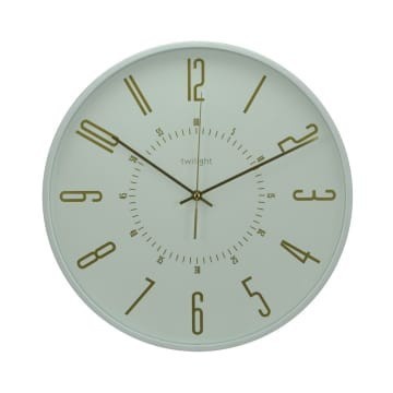 ✅Ready Jam Dinding Besar Cantik Ukuran 40Cm_Putih Terbatas