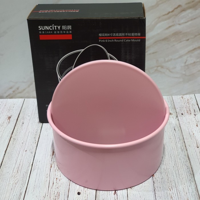 

✅Termurah Suncity - 6 Pink Deep Round Pan Limited