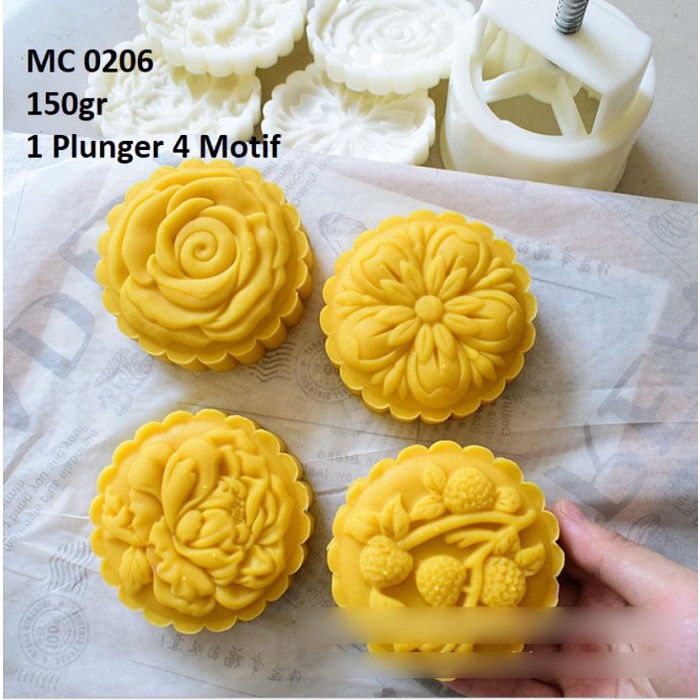 

✅Termurah Cetakan Mooncake Plunger Kue Bulan Nastar Pia Bunga Lechi 150Gr Mc0206 Bisa Gojek