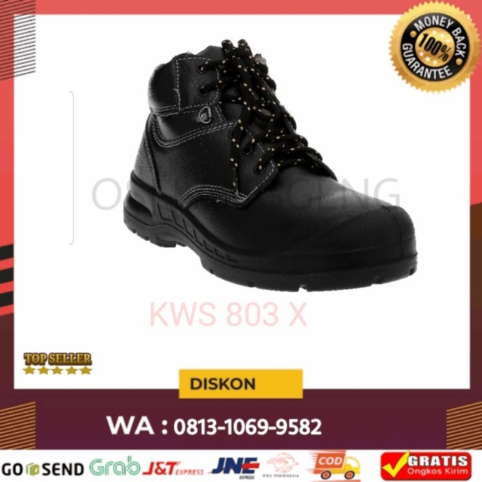 ✨COD Sepatu Safety King'S Kws 803 X Original 100 Sepatu Proyek Kws 803 X Diskon