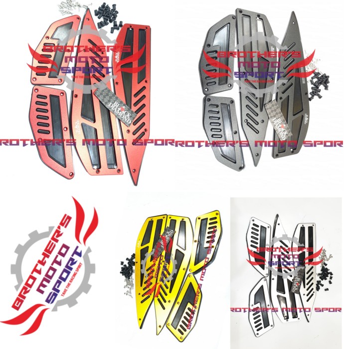 ✨COD Bordes Black Diamond Xmax Karpet Xmax Pijakan Kaki Xmax Bordes Xmax Berkualitas