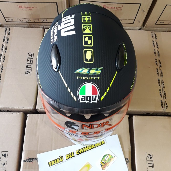 ✨New Ink Centro Carbon Doff 46 Project Agv Terbatas