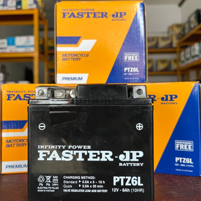 ✨New Aki Kering Motor Vario 150 Faster Ptz6L Terbatas