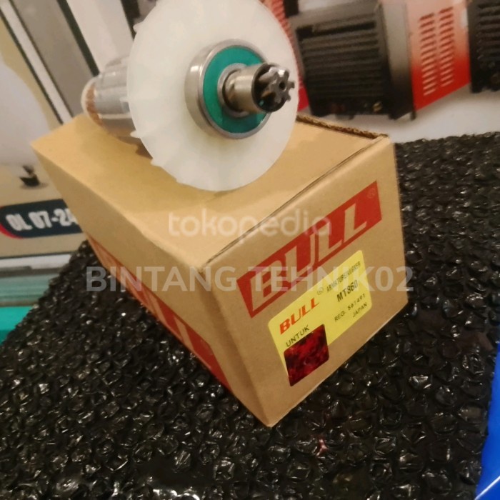 ✅Ori Armature Mt 860 Bull For Mesin Bobok Maktec Mt860 Merk Bull Ka Limited