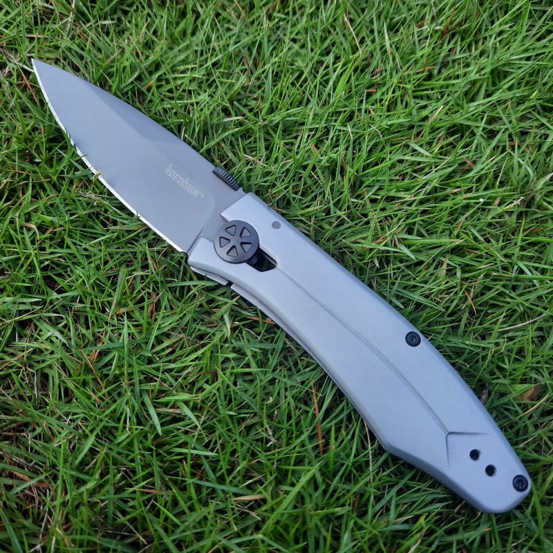 Pisau Lipat Kershaw Innuendo Titanium Carbo-Nitride Blade Folding Knife