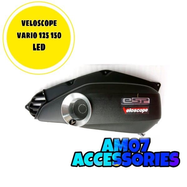 ✨New Ori Filter Veloscope Velocity Honda Vario 150  Vario 125 Led Silver Diskon