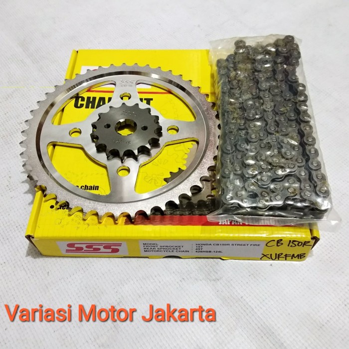 ✨Ori Gear Set Sss Cb150R Lama Diskon