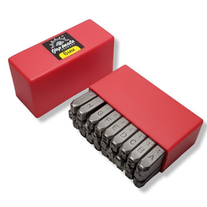 

Tjap Mata Alat Ketok Huruf Rangka Mesin - Letter Stamp Punch Set