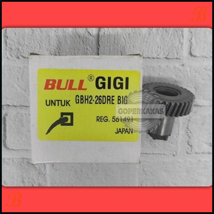 BULL HELICAL GEAR GIGI BOR BOBOK BETON GBH 2-26 RE BESAR MESIN BOR BOBOK BETON BOSCH GBH 2-26 DRE | 