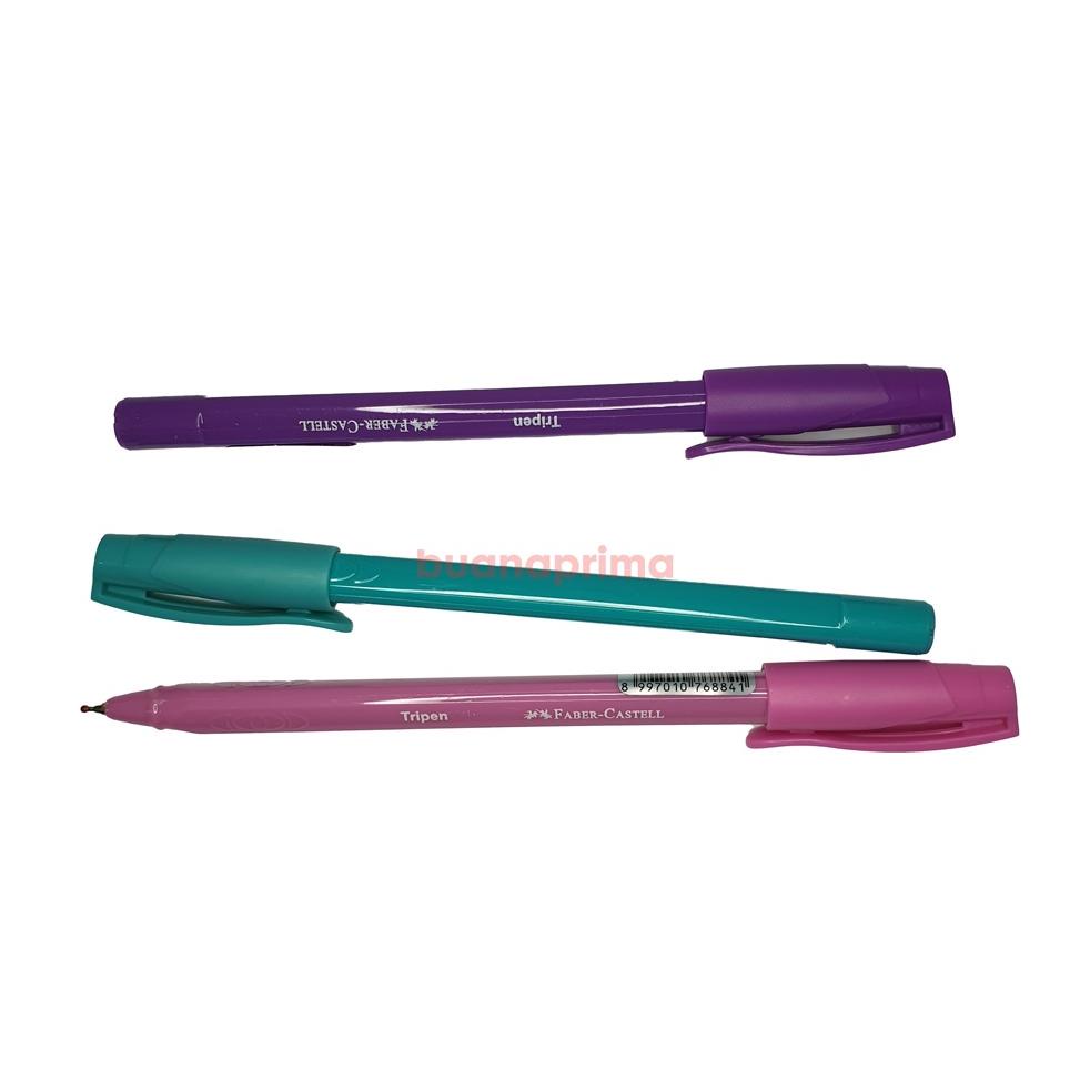 

COD Pulpen Tripen Faber Castell Isi 12 pcs Ballpoint Pena Pen Bolpoin MURAH