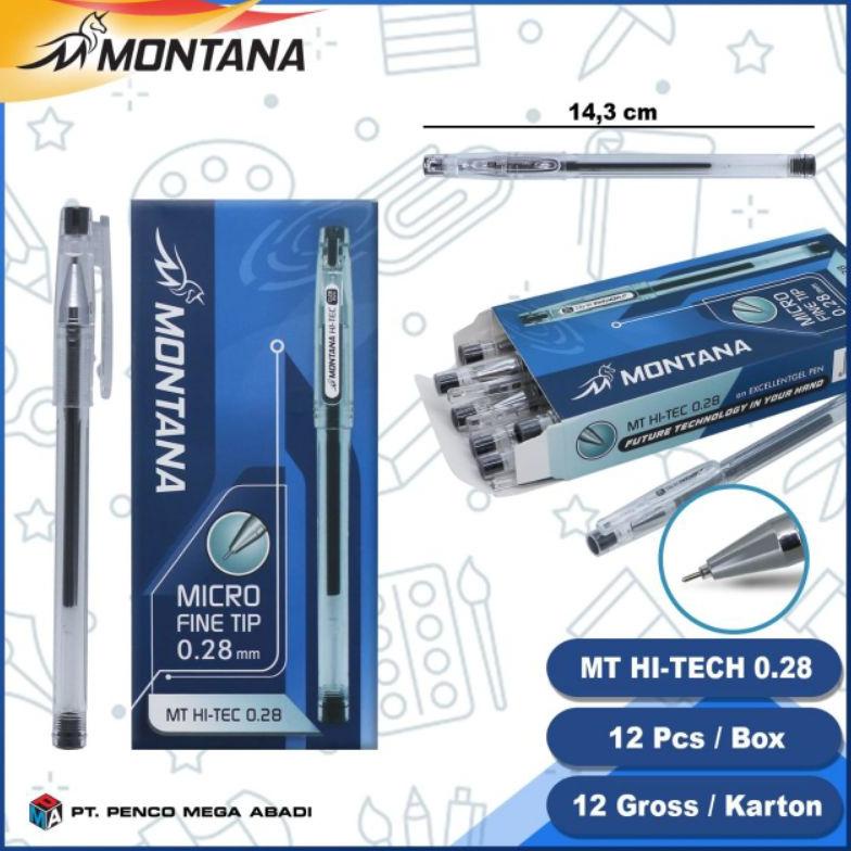 

MURAH pen Hitech MONTANA 0.28 mm PROMO SPECIAL
