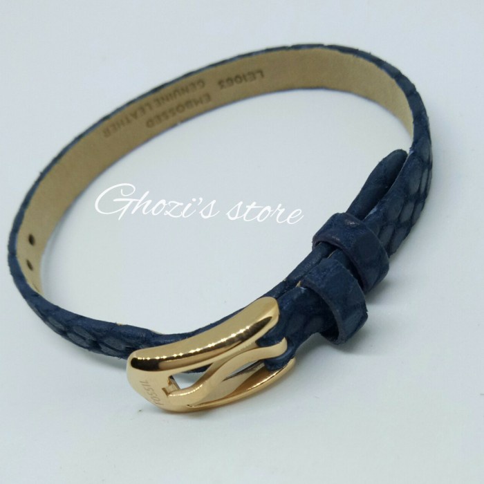 STRAP JAM FOSSIL GEORGIA ORIGINAL SZ 7MM (NAVY)