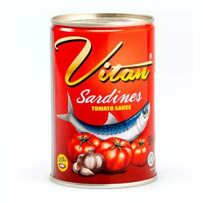 

VITAN SARDINES TOMATO 425GR /PCS