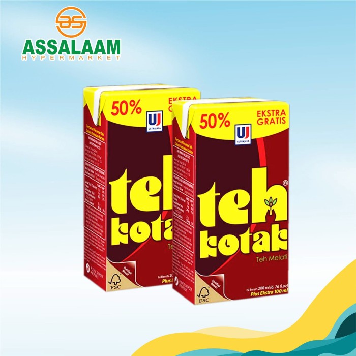 

ULTRA TEH KOTAK 200ML/PCS