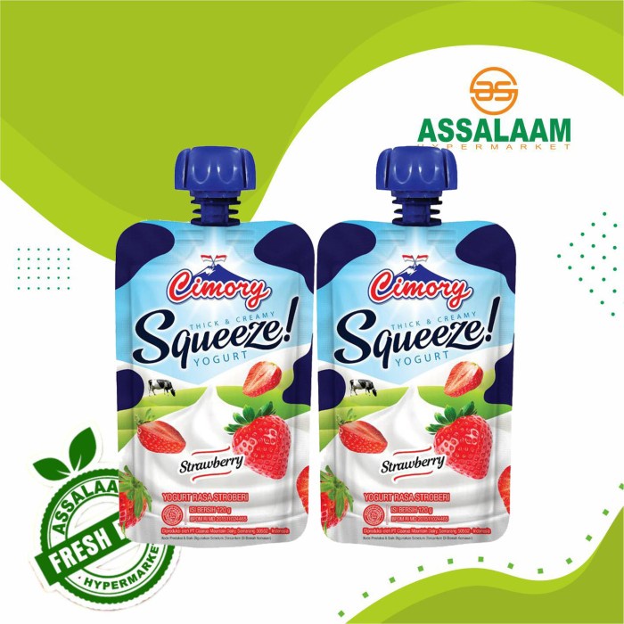 

CIMORY SQUEEZE STRAWBERY 120ML
