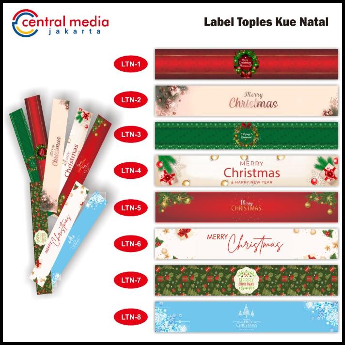 

TERBARU LABEL TOPLES KUE NATAL PAPER BELT JAR CHRISTMAS HAMPERS