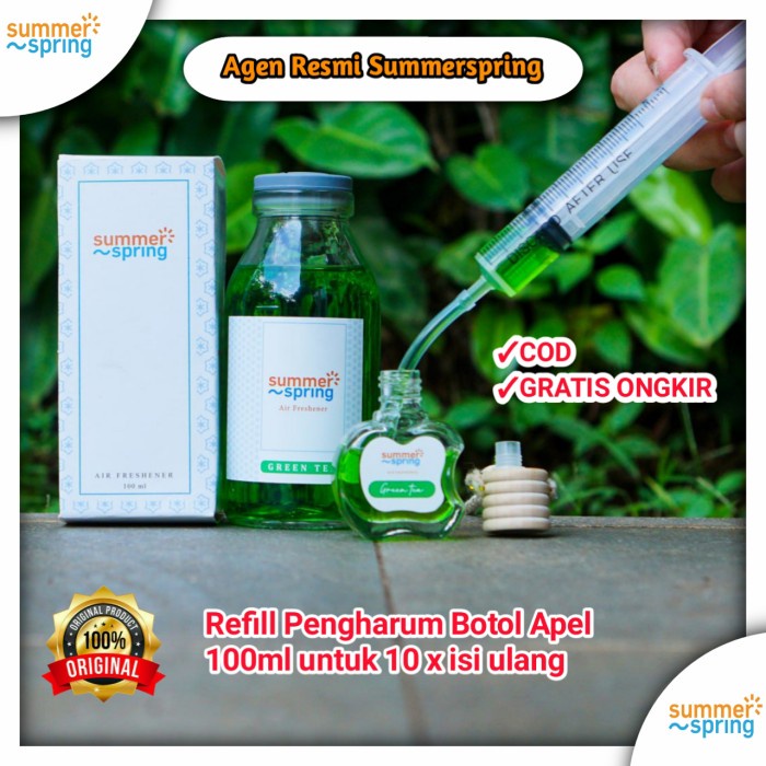 Refill Parfum Mobil Refill Isi Ulang Pengharum Summerspring