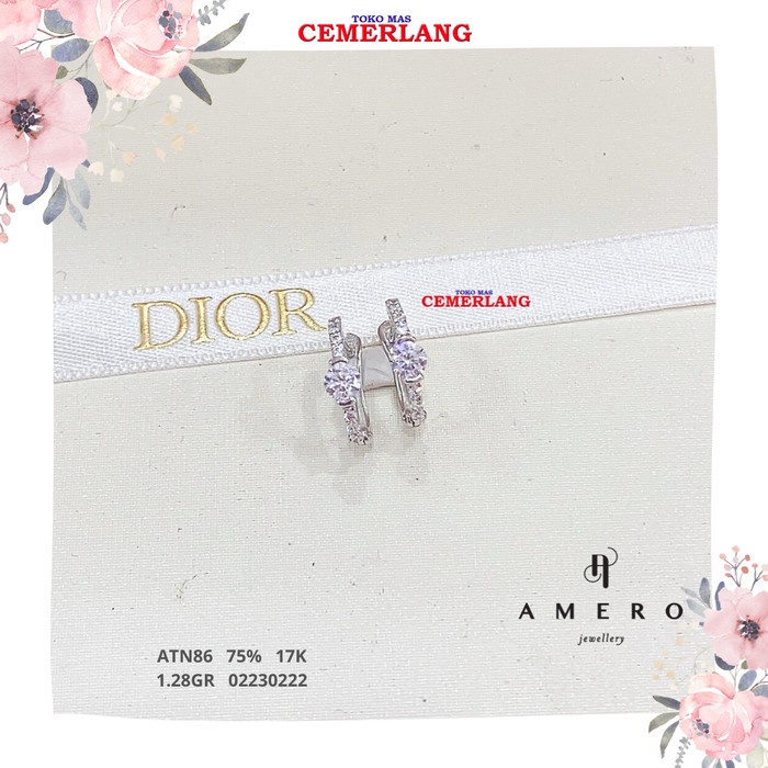 ✨Termurah Anting Amero 750 17K N86 1.28 02230222 Berkualitas