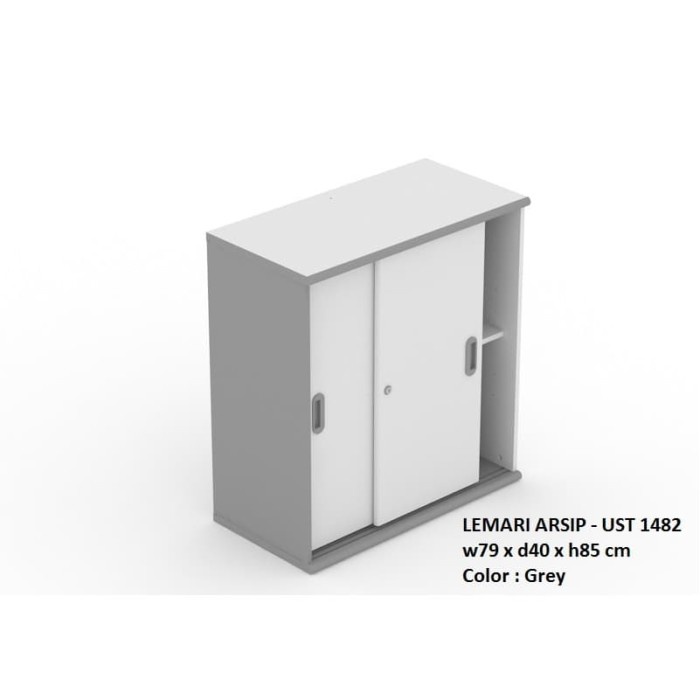 

✨Sale Lemari Arsip Grey Limited