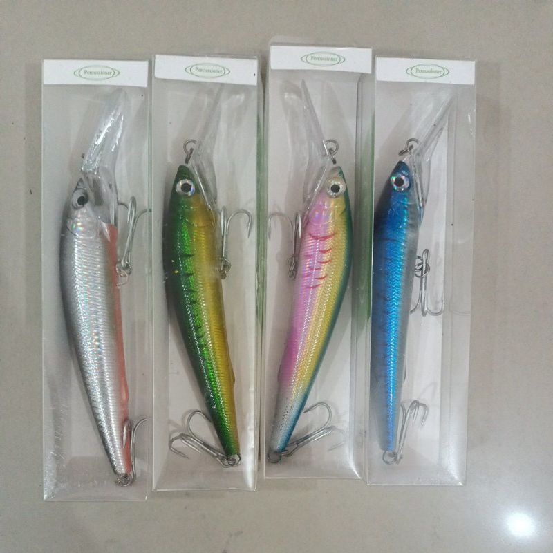 lure minnow 18cm untuk trolling tenggiri, tunda dll