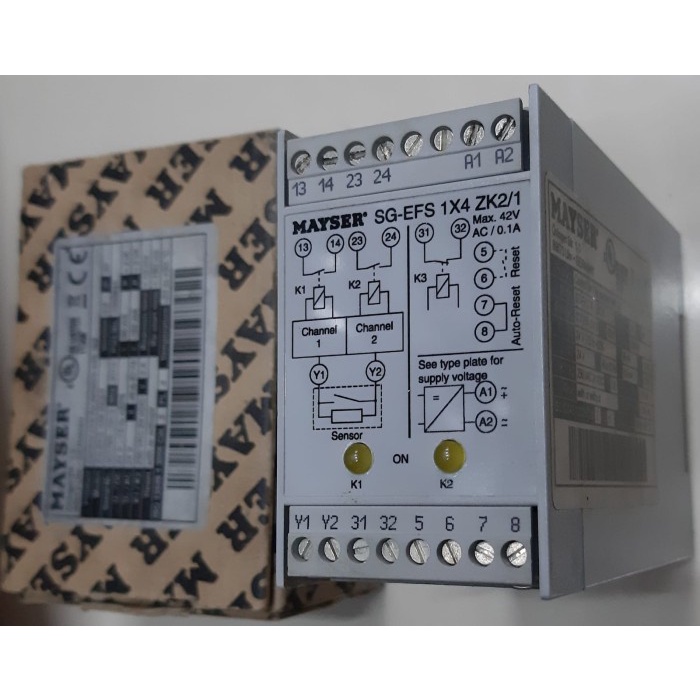✨Ready Mayser Sg-Efs 1X4 Zk2/1 Sg-Efs 104 Zk2/1 1000841 Safety Control Unit Limited