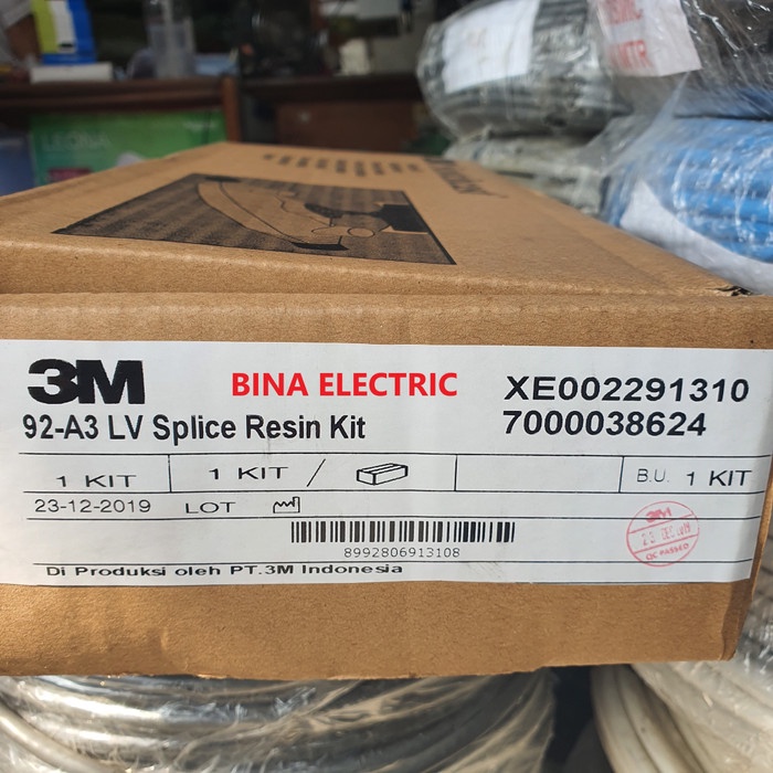✨Ready 3M Scothcast Splice Resin Kit 92-A3 Lv / 3M Resin Kit 92 A3 Lv Terbaru
