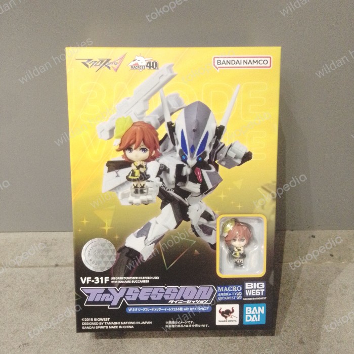 ✨New Ori Tiny Session Macross Delta Vf-31F Siegfried/Figure Macross Diskon
