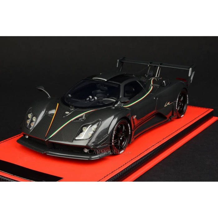✨New 1/18 Peako Pagani Zonda 760Lm Carbon Black Diecast Miniatur Not Bbr Berkualitas