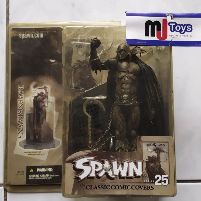 ✨New Ori Figure Spawn Raven Spawn 2 Classic Comic Covers Terbatas