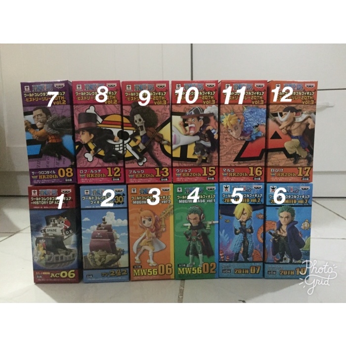 ✨New Wcf Kapal Nami  Zoro Anniv 20Th One Piece Original Bisa Gojek