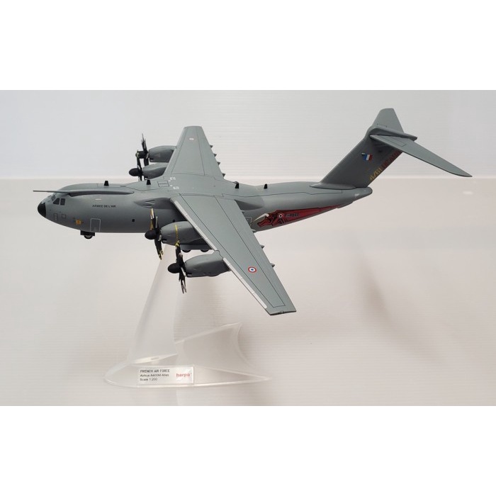 ✨New Diecast Pesawat Airbus A400M Atlas French Air Force 1/200 By Herpa Terbaru