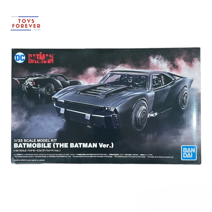 ✅COD Die Cast Batmobile Bandai 1/35 The Batman 2022 Terbatas