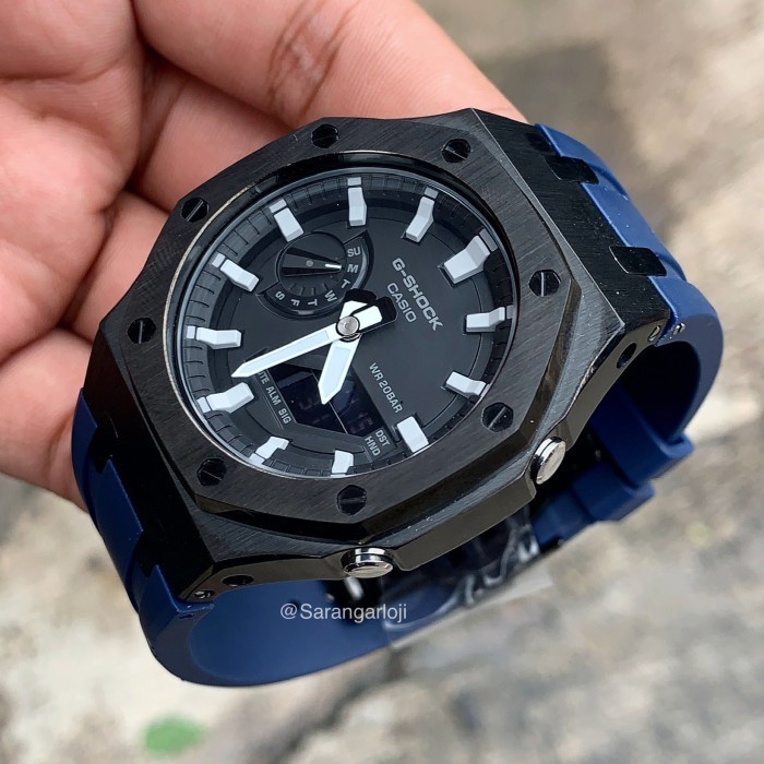 ✅Sale Casio Gshock Ga 2100 Ga 2110 Original Custom Ap Black Terbaru