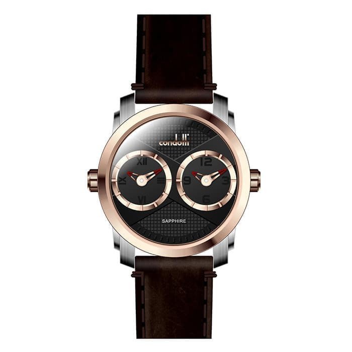 ✅Sale Condotti Cn2099-Rg03-L26 Sguardo - Jam Tangan Pria - Kulit Coklat Terbaru