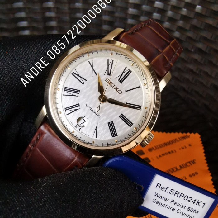✅Sale Seiko Presage Srp024 Srp024K1 White Dial Automatic 4R Discontinued Bisa Gojek