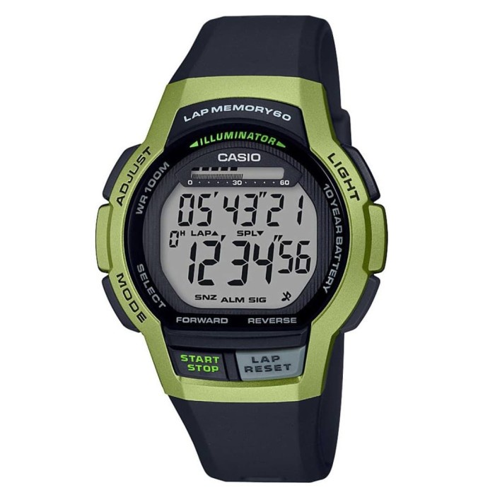✅Sale Casio Ws-1000H-3Avdf - Jam Tangan Pria Digital Hijau - Ws1000H Terbatas