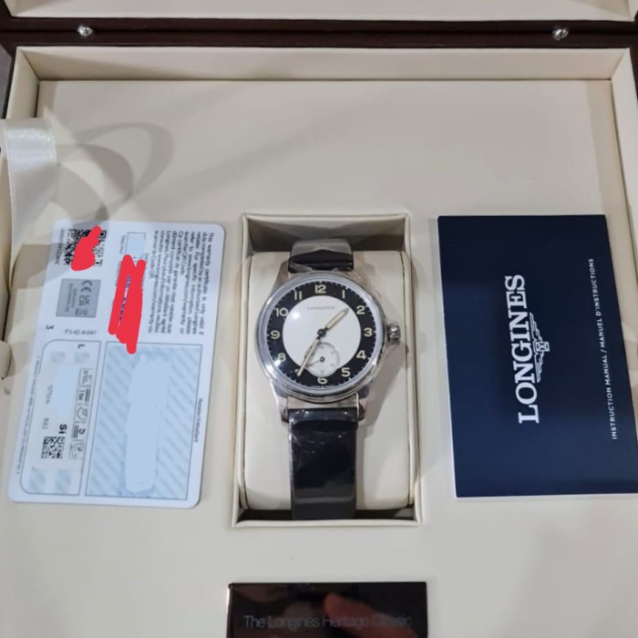 ✅Original Longines Heritage Clasic Texudo Jam Pria Berkualitas
