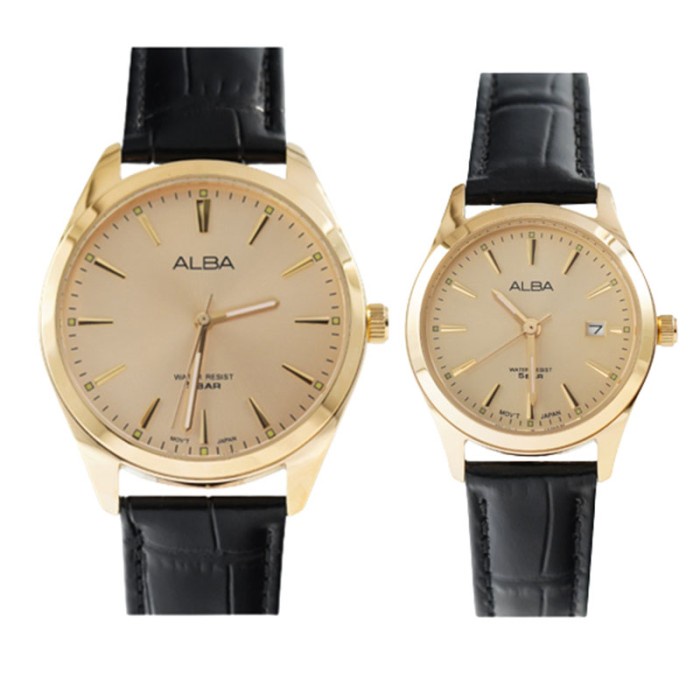 ✅Ori Jam Tangan Couple Original Pasangan Alba Arx122 And Alba Ah7Bp0 Kl Terbaru